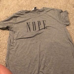 Modern lux “nope” T-shirt